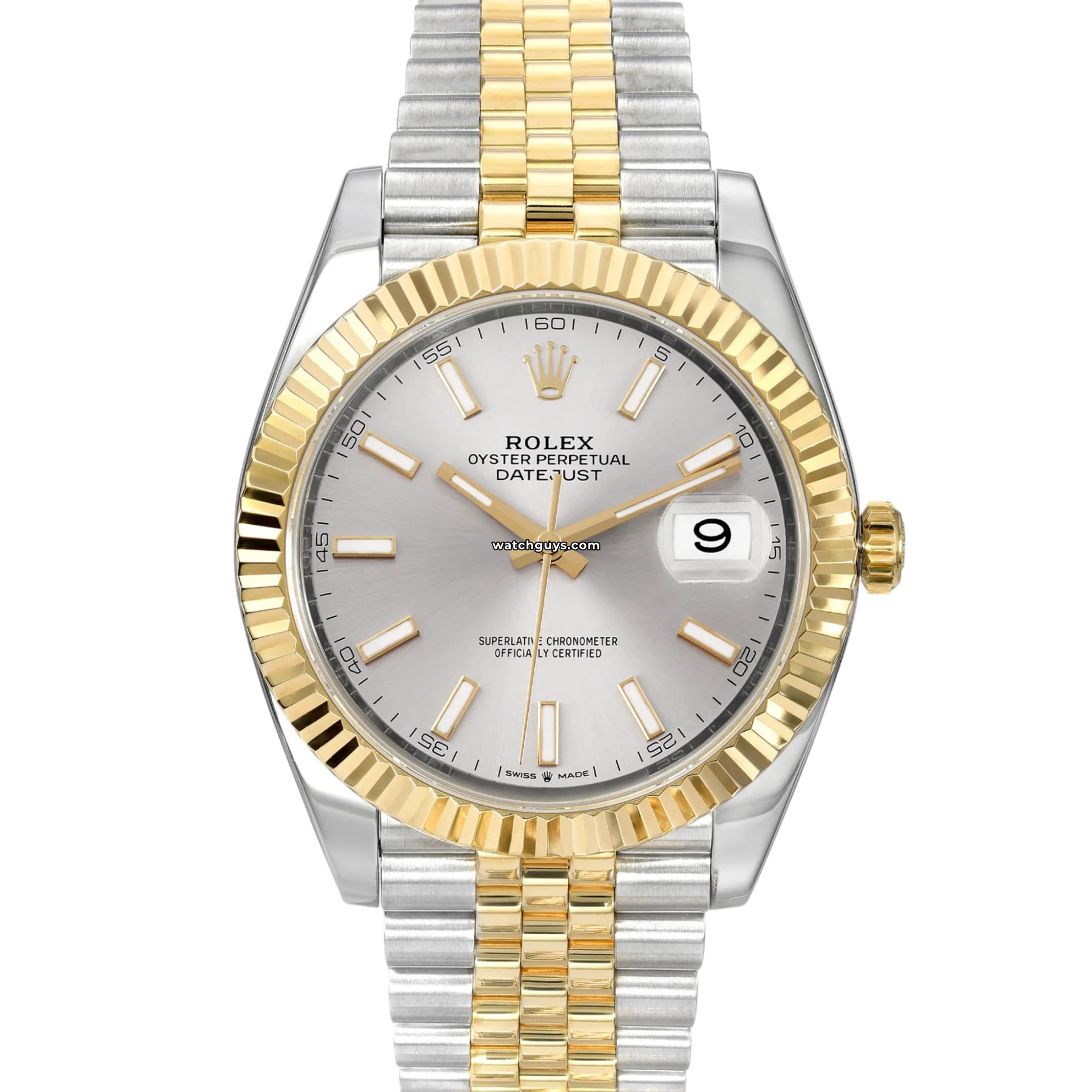 Women's Rolex Formal Event Style Watches-Rolex Datejust 126333 Silver Dial