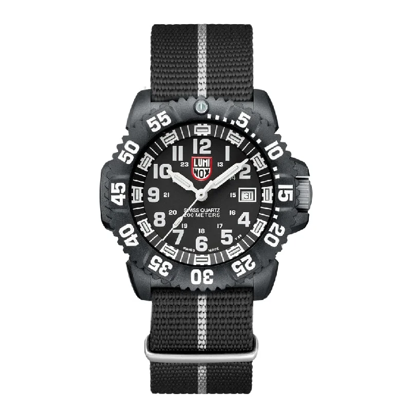Men's Military Watches for Technological Innovation-Original Navy SEAL 3050 Series, 44 mm, Military Dive Watch