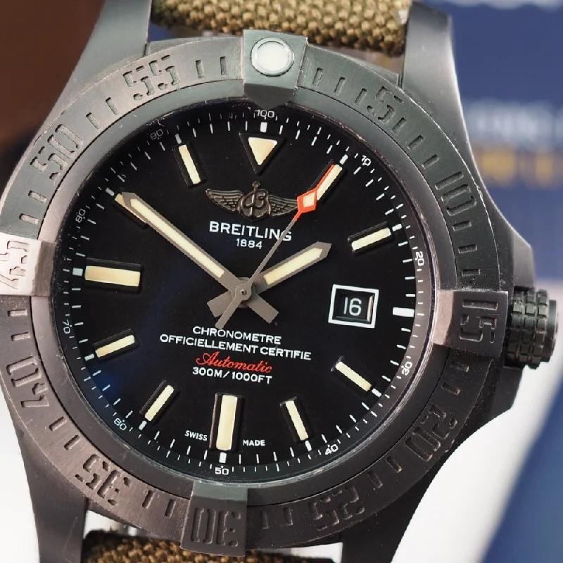 Women's Rolex Italian Made Watches-Breitling Avenger Blackbird V17310 (2020)