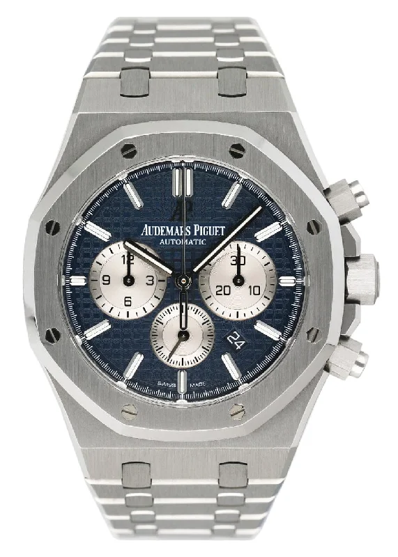 Men's Audemars Piguet Stylish Style Watches-Audemars Piguet Royal Oak 26331ST.OO.1220ST.01 Mens Watch Box Papers