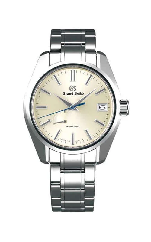 Men's Seiko Extra Large Style Watches-Grand Seiko Heritage Spring Drive Mens Watch SBGA373G
