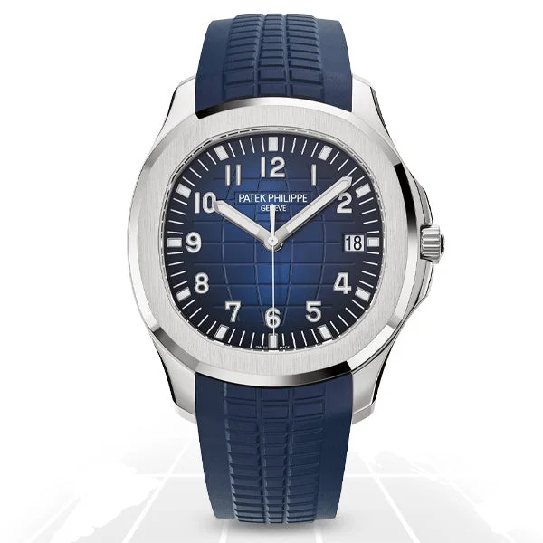 Men's Patek Philippe Watches for Emergency Signaling-Patek Philippe	Aquanaut	5168G-001