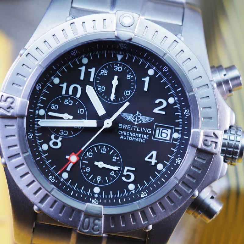 Women's Rolex Seasonal Style Watches-Breitling Chrono Avenger E13360 (2003)