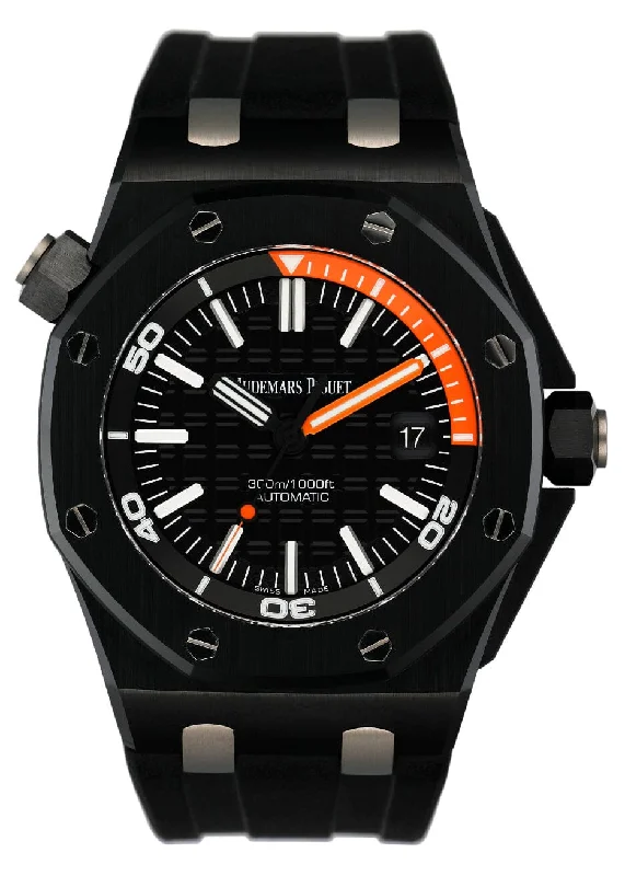Men's Audemars Piguet Kinetic Design Watches-Audemars Piguet Royal Oak Offshore Diver 15707CE Mens Watch