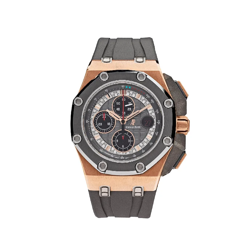 Men's Audemars Piguet Limited Edition Design Watches-Audemars Piguet Royal Oak Offshore 26568OM.OO.A004CA.01 'Michael Schumacher' Limited Edition (2015)