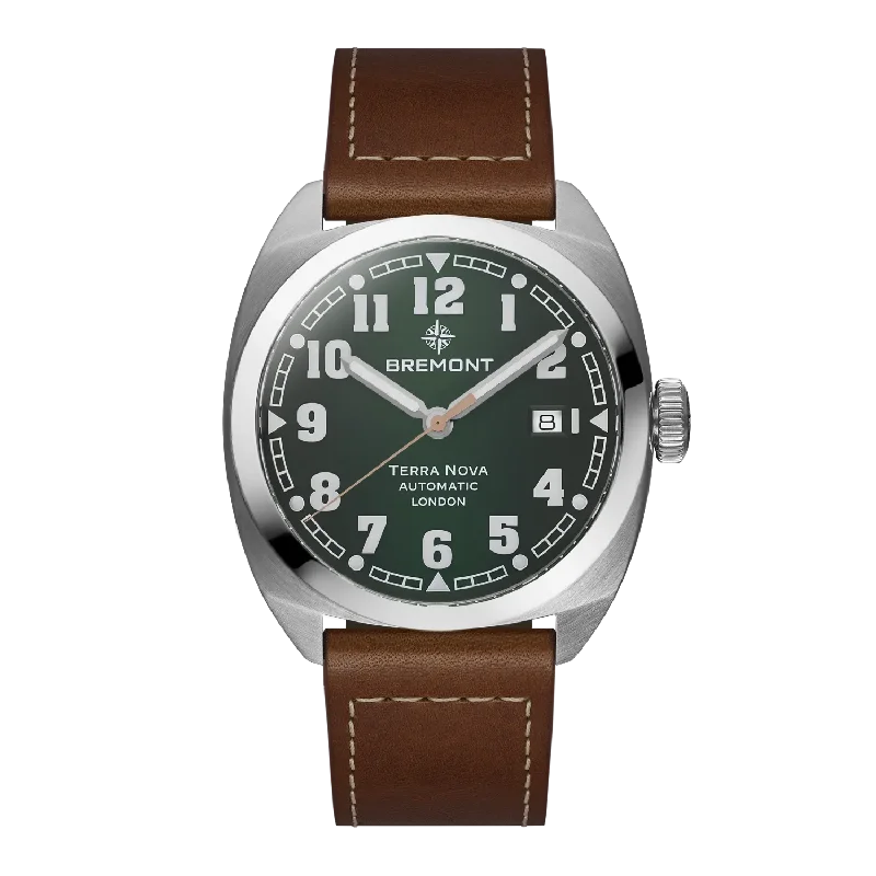 Men's Military Watches with Electronic Dance Music-Terra Nova 40.5 Date