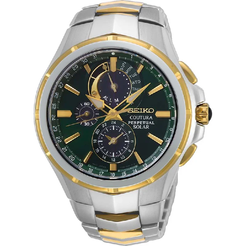 Men's Seiko Birthday Style Watches-Seiko Coutura SSC764P Solar Perpetual Calendar