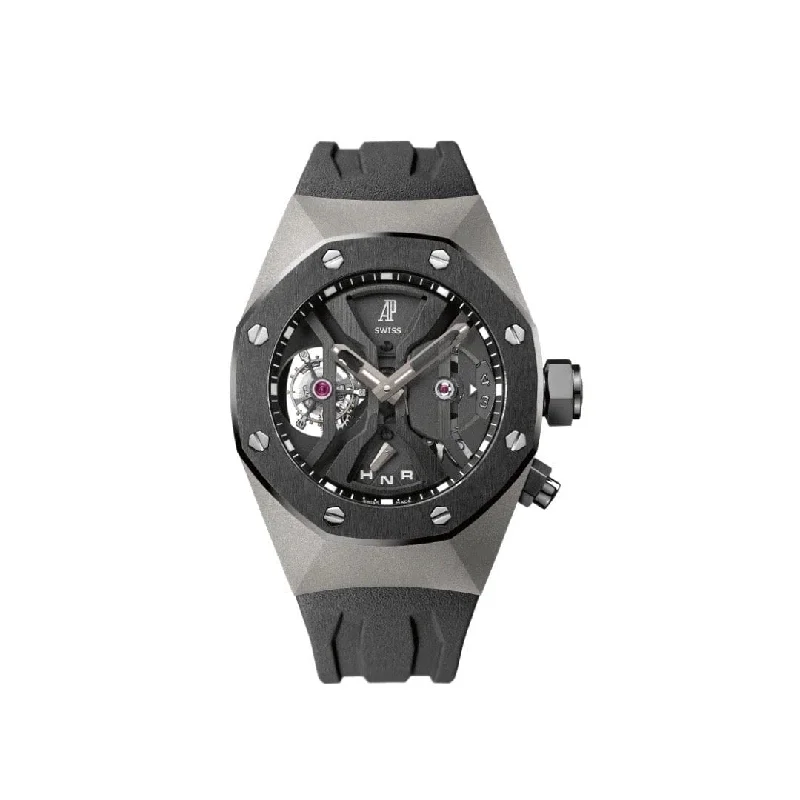 Men's Audemars Piguet Digital Design Watches-Audemars Piguet Royal Oak Concept 26560IO.OO.D002CA.01 Tourbillon GMT