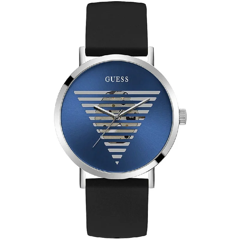 Men's Birthday Style Dress Watches for Gift Ideas-Guess Idol Men's Blue Watch GW0503G2