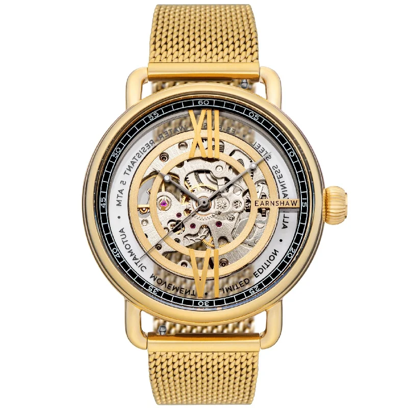 Men's Square Case Style Dress Watches for Modern Style-Thomas Earnshaw Investigator Watch ES-8195-33