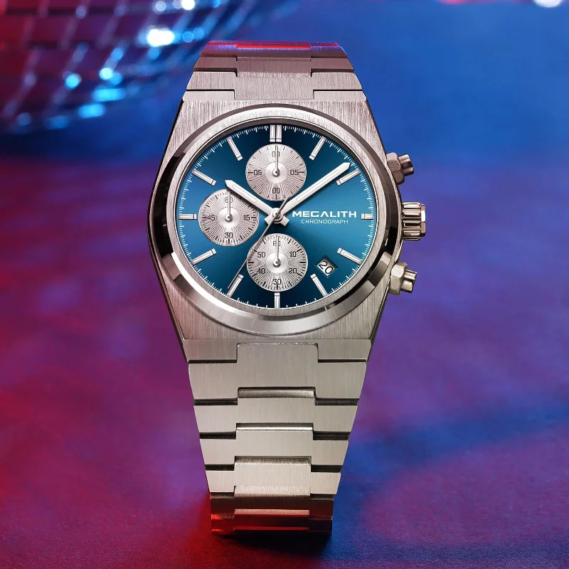 Men's Chronograph Watches for Modern Design-Chronograph Watch | Stainless Steel Band | 8388M