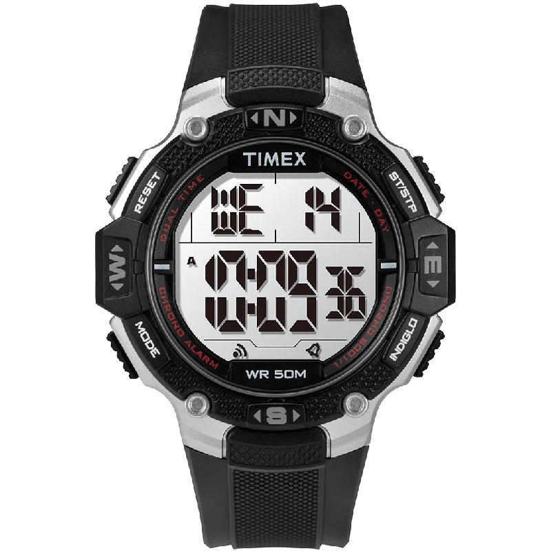 Men's Quartz Watches with Thermometer Function-TIMEX, DIGITAL