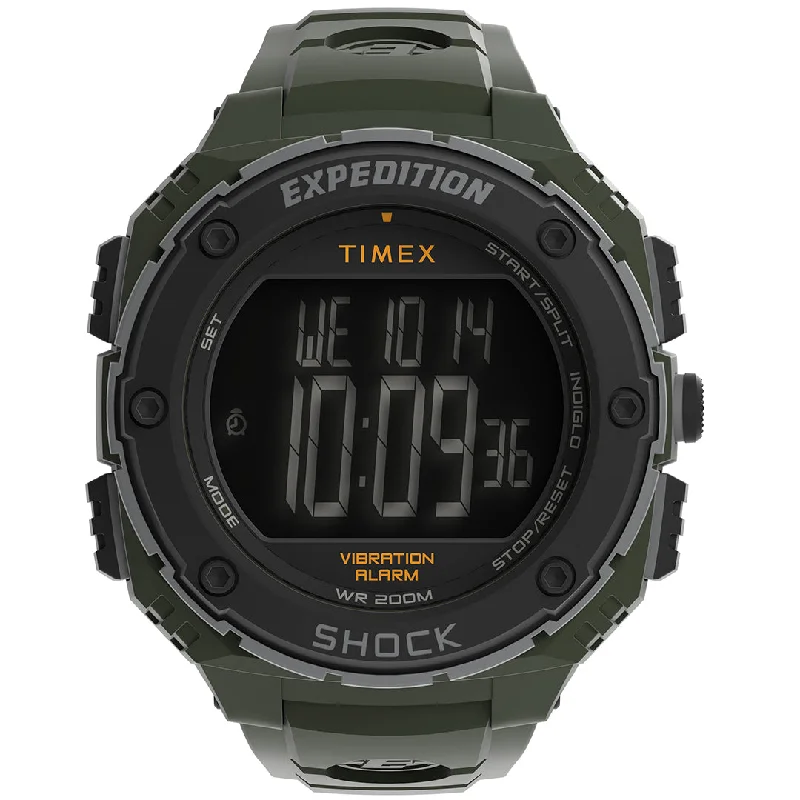 Men's Quartz Watches with Stainless Steel Case-TIMEX, EXPEDITION
