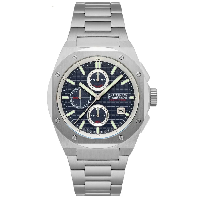 Men's Sophisticated Style Men's Dress Watches-Thomas Earnshaw Bessemer Chronograph Watch ES-8254-44