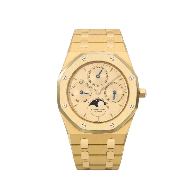 Men's Audemars Piguet Date Night Watches-Audemars Piguet Royal Oak Perpetual Calendar 25654BA.OO.0944BA.01 Yellow Gold