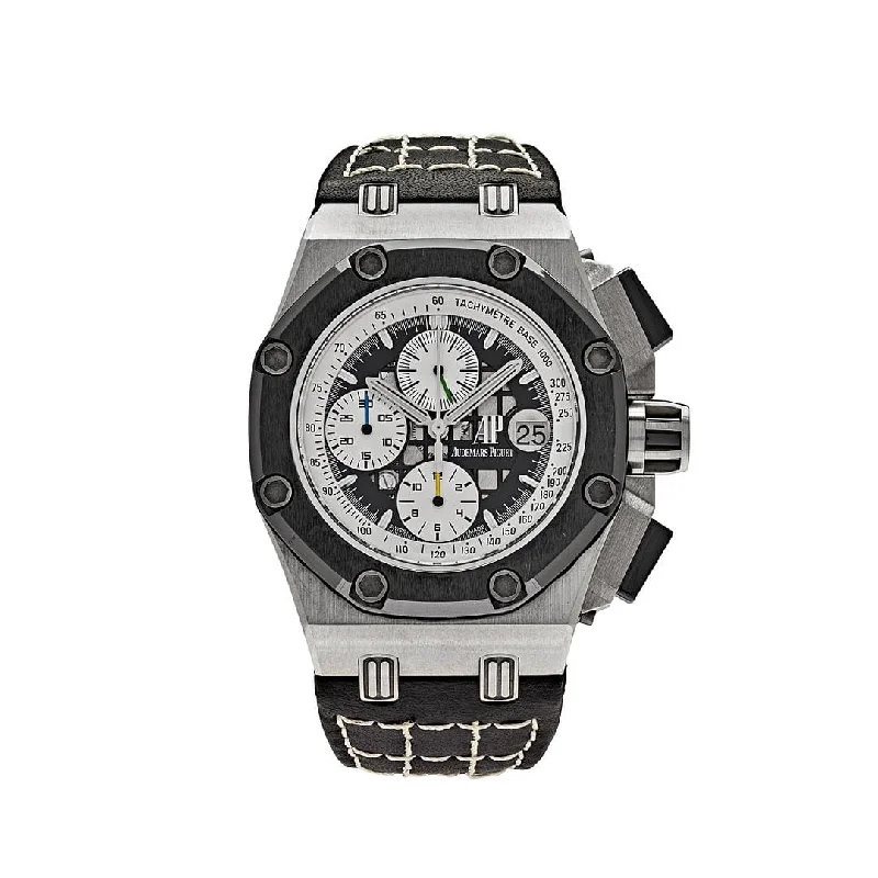 Men's Audemars Piguet Personalized Style Watches-Audemars Piguet Royal Oak Offshore 26078IO.OO.D001VS.01 Chronograph 'Rubens Barrichello II' Limited Edition (2007)