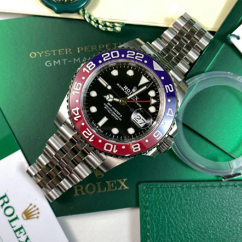 Women's Rolex Small Size Watches-Rolex GMT Master II 126710 BLRO Pepsi (2019)