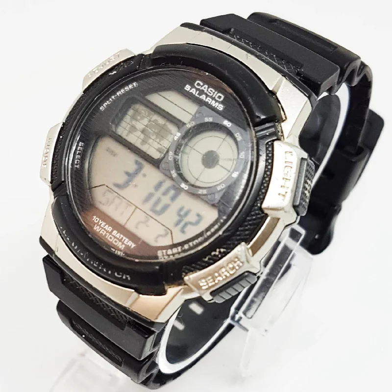 Women's Pilot Watches with Barometer Calibration-Vintage Casio Sportswatch for Men | AE1000W-1BV Casio Watch Model Women's Pilot Watches with Barometer Calibration-Vintage Casio Sportswatch for Men | AE1000W-1BV Casio Watch Model