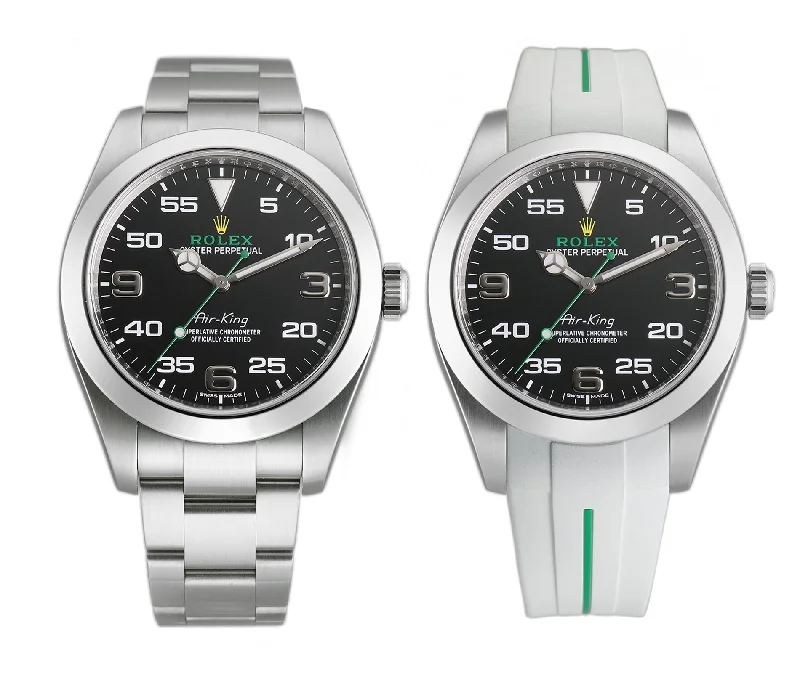 men's Rolex watches with helium escape valve -​40mm White RubberB Oyster Bracelet Incl. 2018