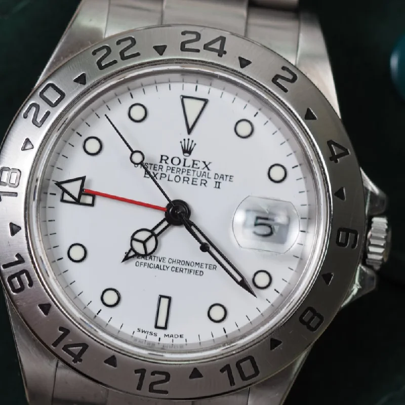 Women's Rolex Square Case Watches-Rolex Explorer II 16570 (2006)