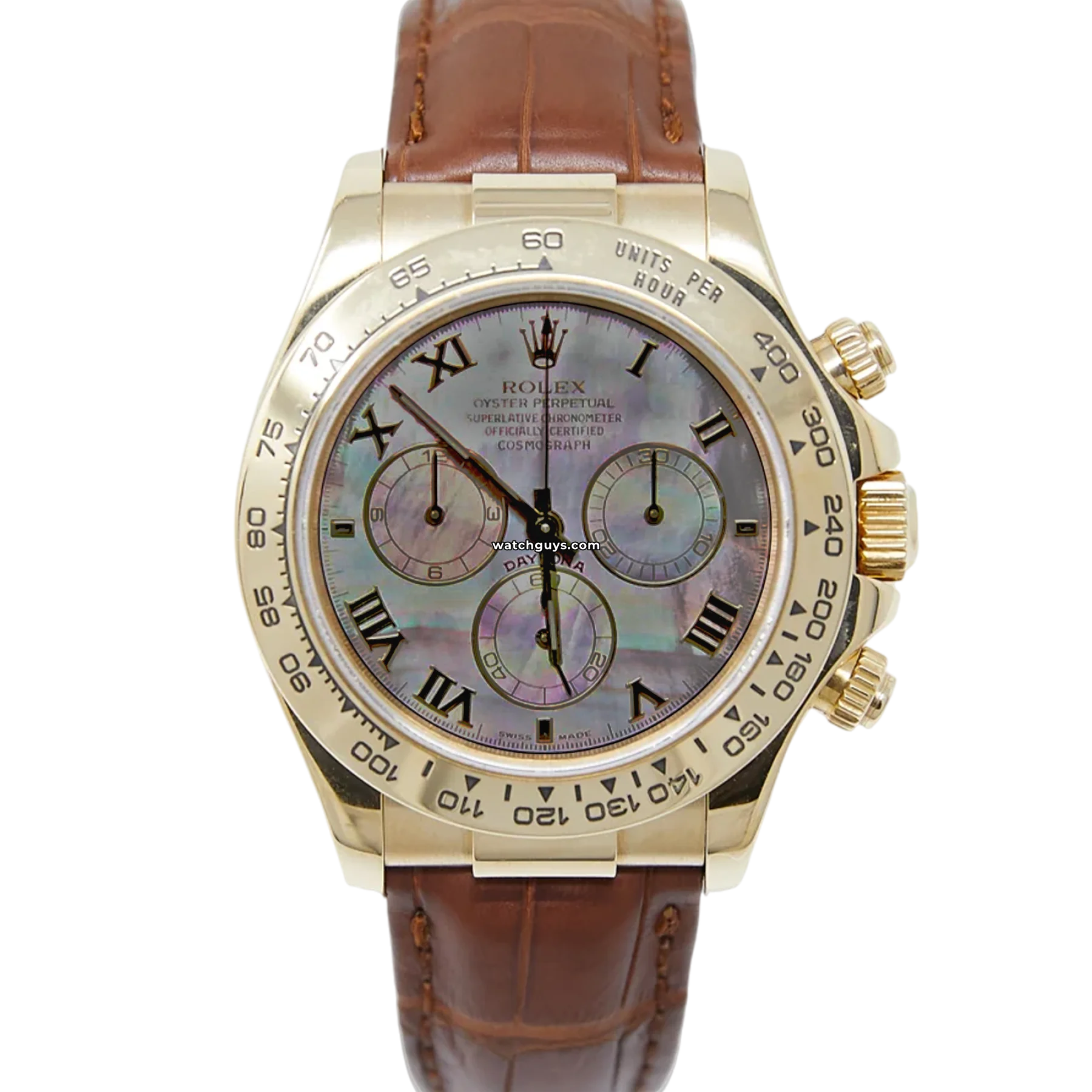 Women's Rolex Automatic Wind Watches-Rolex Daytona 116518 Mother of Pearl