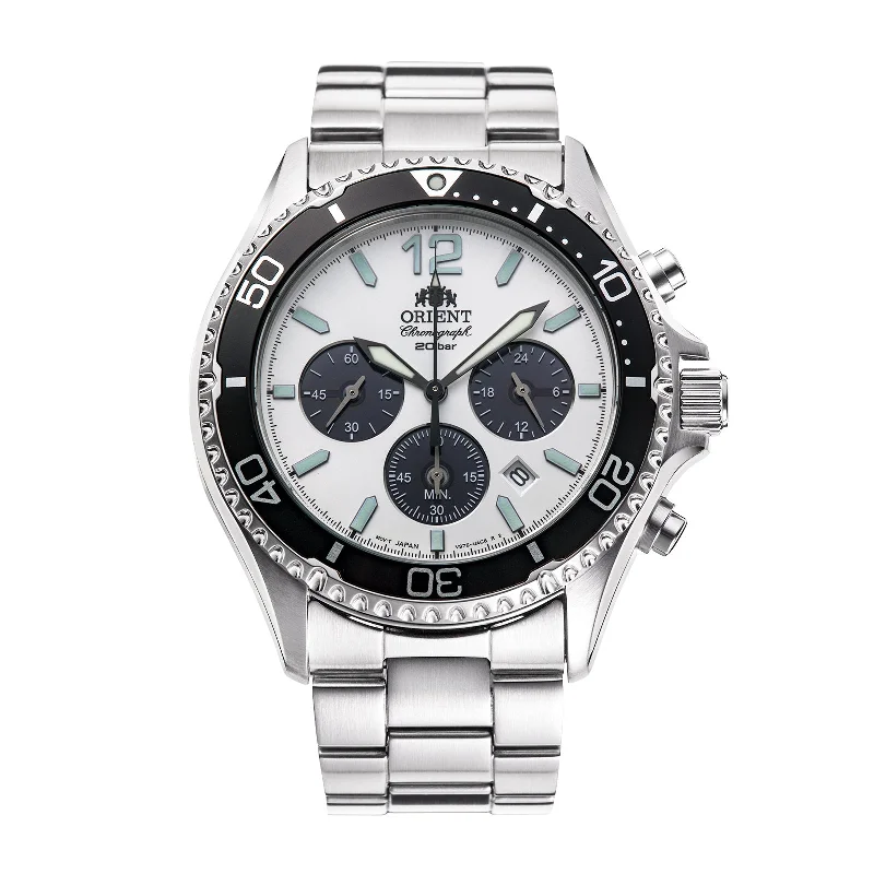 Men's Chronograph Watches with Compass Calibration-Sports Solar Chronograph RA-TX0203S10B