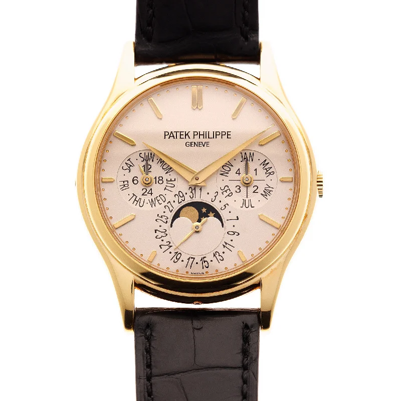Men's Patek Philippe Watches for Understated Elegance-Patek Philippe Yellow Gold Perpetual Calendar Watch Ref. 5140