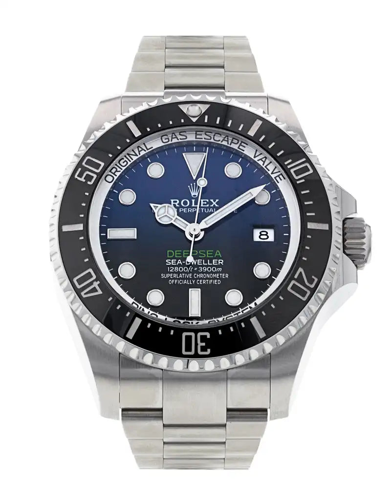 men's Rolex watches with aluminum bezel insert -Rolex Sea-Dweller Deepsea D-Blue "James Cameron" Men's Watch