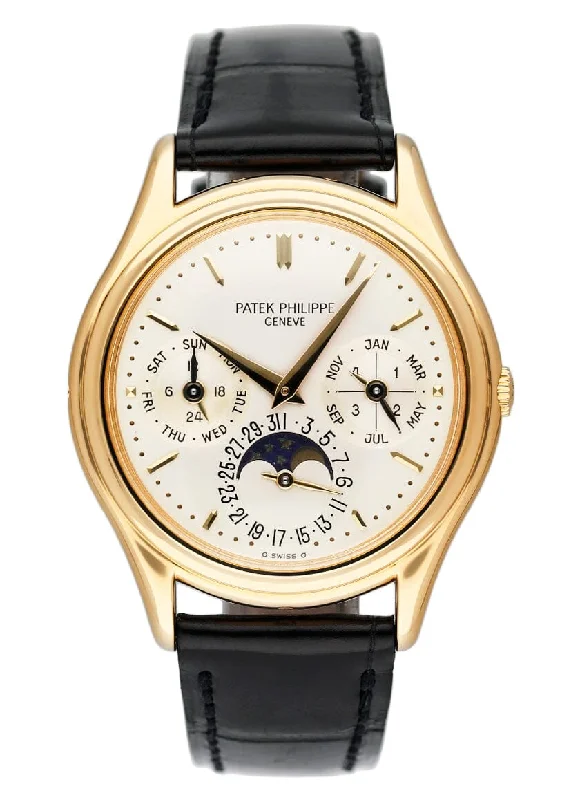 Men's Patek Philippe Watches with Minimalist Style-Patek Philippe Perpetual Calendar 3940J Mens Watch With Archives Men's Patek Philippe Watches with Minimalist Style-Patek Philippe Perpetual Calendar 3940J Mens Watch With Archives