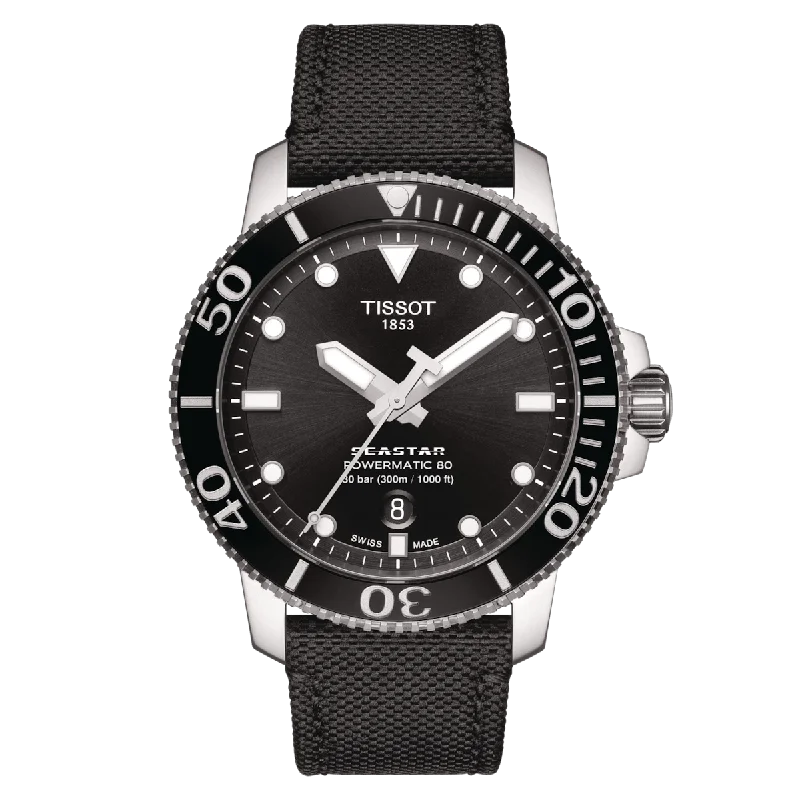 Women's Heritage Watches for Special Occasions-Tissot T-Sport Black Dial Men 43mm