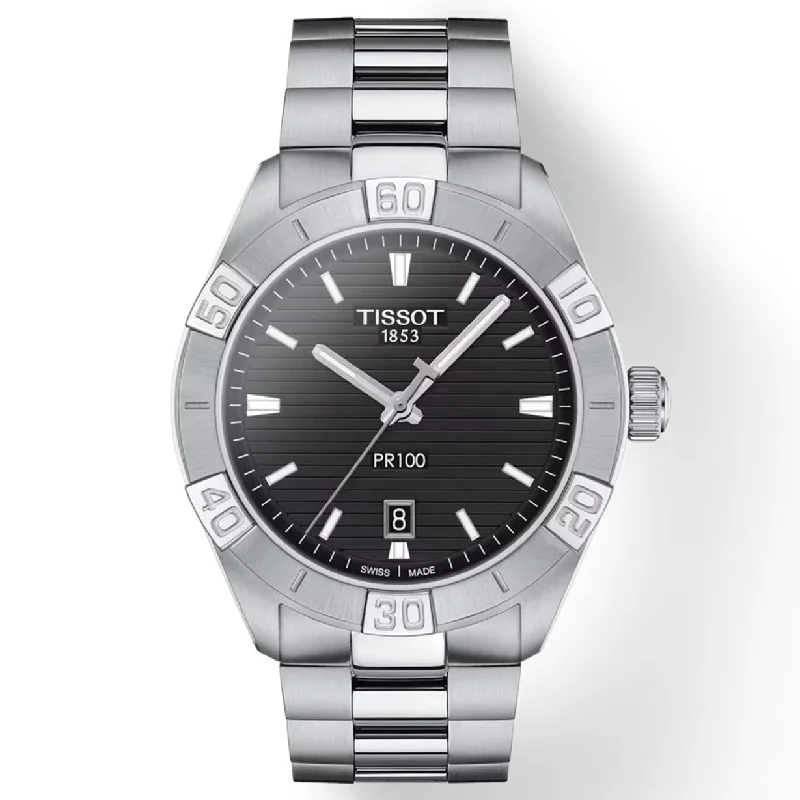 Women's Heritage Watches with Anniversary Edition-Tissot T-Classic Black Dial Men 42mm