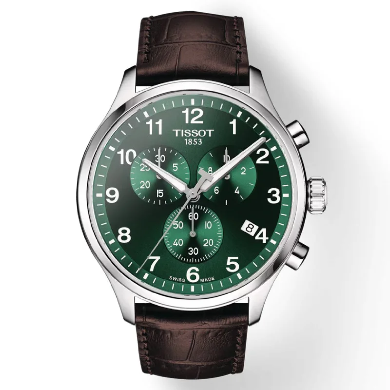 Women's Heritage Watches with Limited Edition-Tissot T-Sport Green Dial Men 45mm