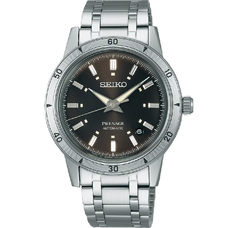 Men's Seiko Elegant Style Watches-Seiko Presage Style 60's SRPL09J Automatic
