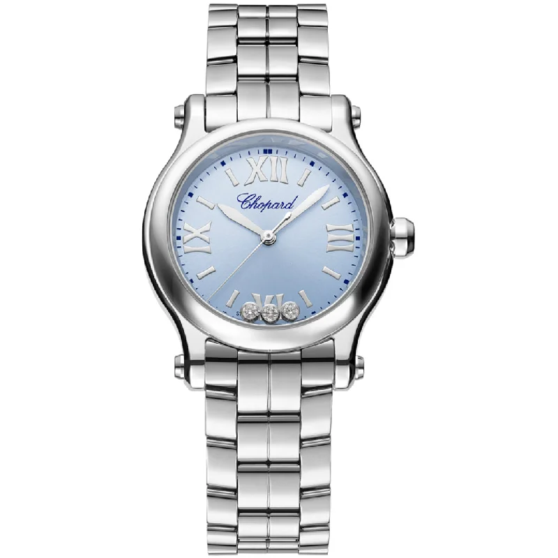 Men's Quartz Watches with Advanced Navigation-CHOPARD, HAPPY SPORT