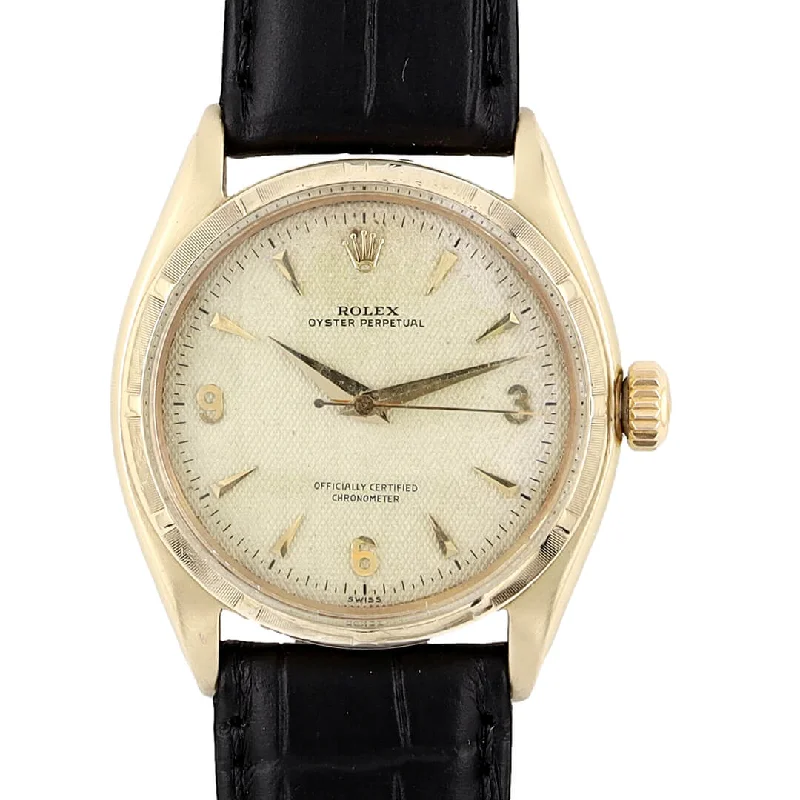 men's Rolex watches with alarm function -​Rolex Oyster Perpetual Ref. 6284 9k Gold, 1954