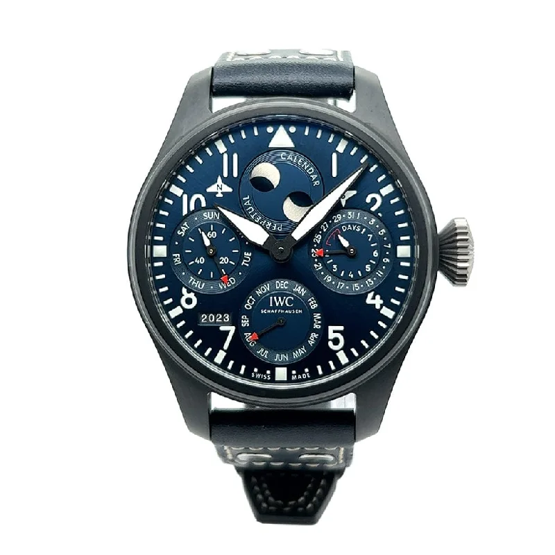 Women's Pilot Watches for Law Enforcement-IWC Big Pilot’s Watch Perpetual Calendar Edition “Rodeo Drive” IW503001 - Certified Pre-Owned