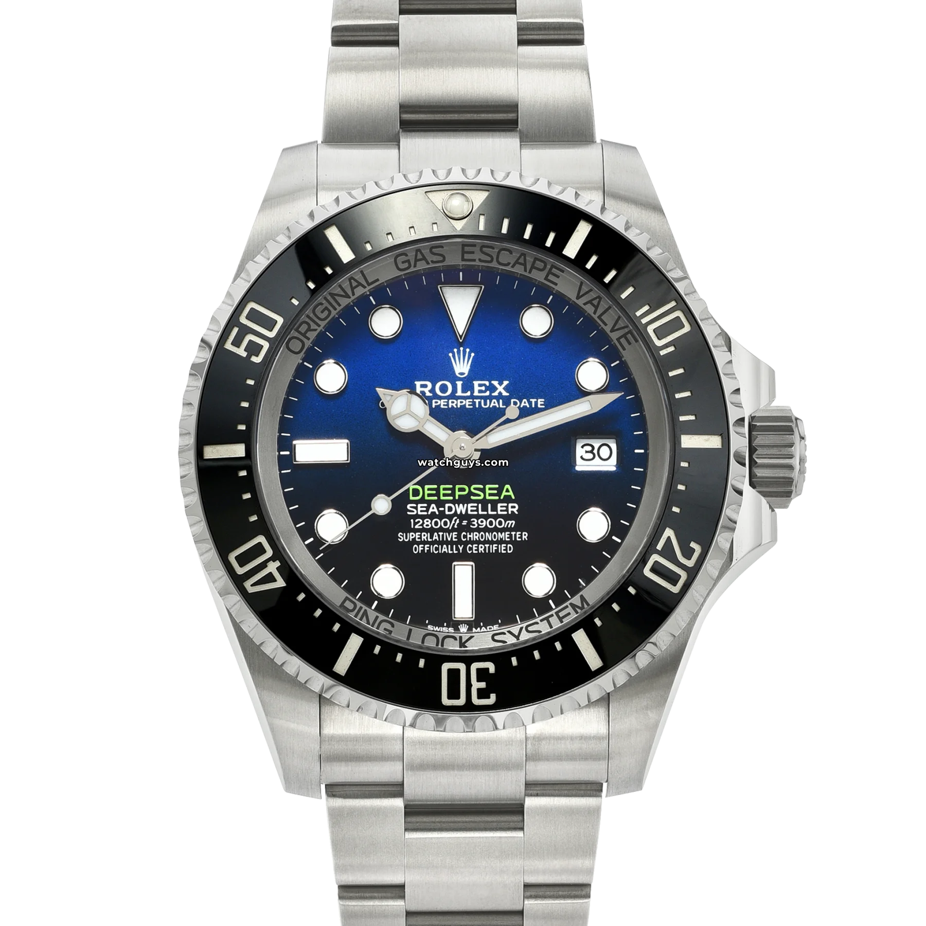 Women's Rolex Everyday Wear Design Watches-Rolex Sea-Dweller Deepsea 136660 Blue James Cameron