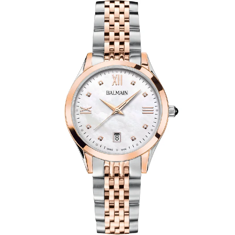 Men's Quartz Watches with Countdown Timer-BALMAIN, CLASSIC R WATCH