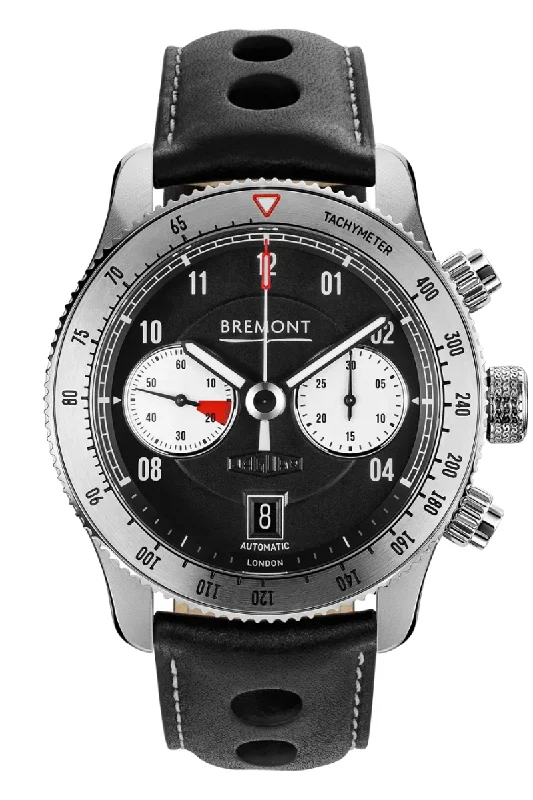 Men's Solar Powered Style Dress Watches for Eco-Friendly Options-Bremont Jaguar C-Type Chronograph 70th Anniversary