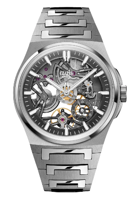 Men's Local Brand Design Dress Watches for Community Support-Czapek Antarctique Révélation