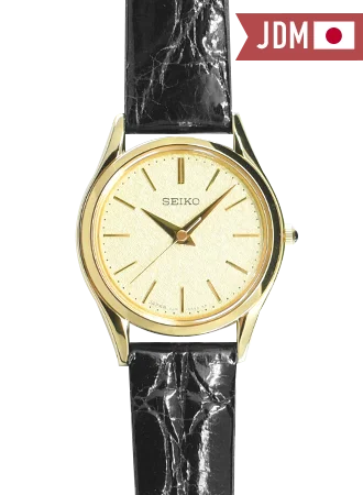 Men's Seiko Kinetic Style Watches-Exceline Gold Ref. SWDL160