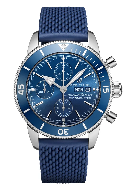 Men's Large Size Dress Watches for Big Wrist-Breitling Superocean Heritage Chronograph 44 A13313161C1S1