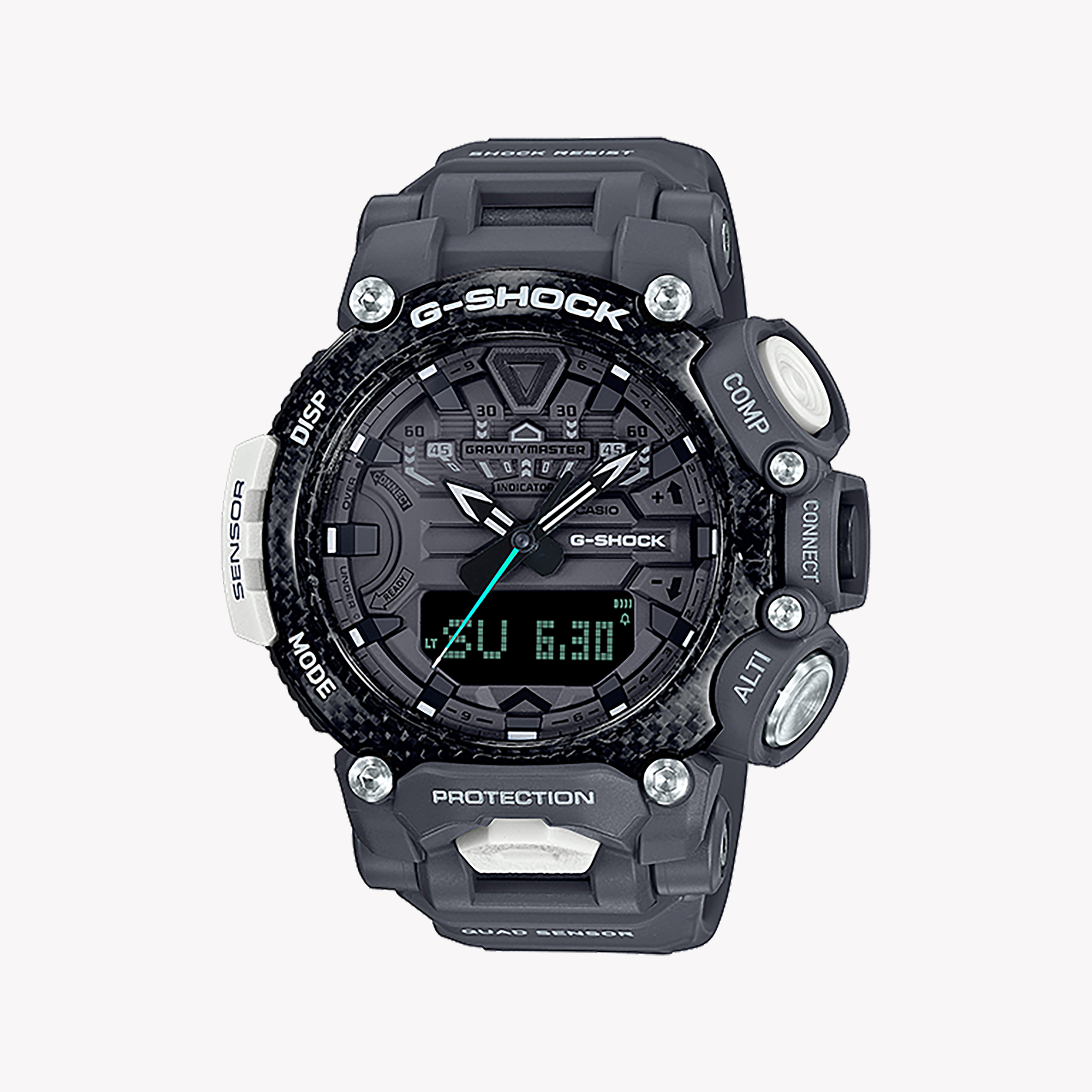 Men's Digital Watches for UV Protection-CASIO G-SHOCK GR-B200RAF-8ADR ADVENTURE READY - MEN'S SPORTY GRAY RESIN WATCH