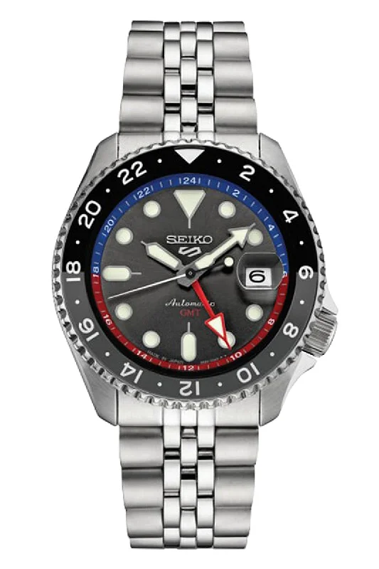 Men's Thick Case Design Dress Watches for Bold Statement-Seiko 5 Sport SKX GMT SSK019