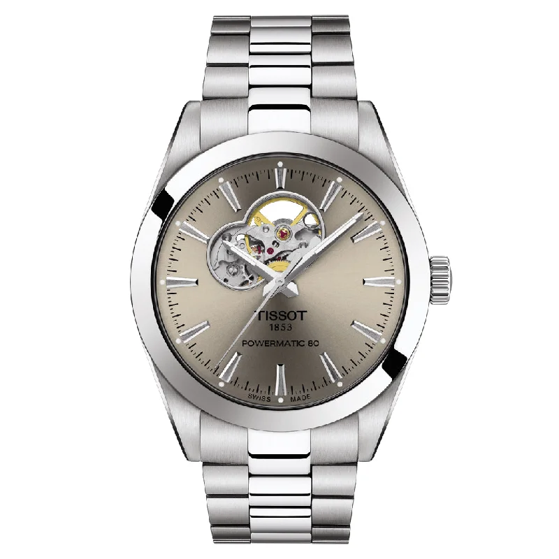 Men's Quartz Watches for Understated Elegance-TISSOT, GENTLEMAN Powermatic 80