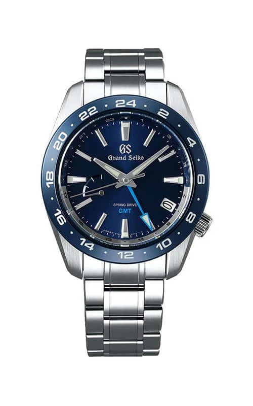 Men's Seiko Office Wear Style Watches-Grand Seiko 9R Spring Drive GMT SBGE255G