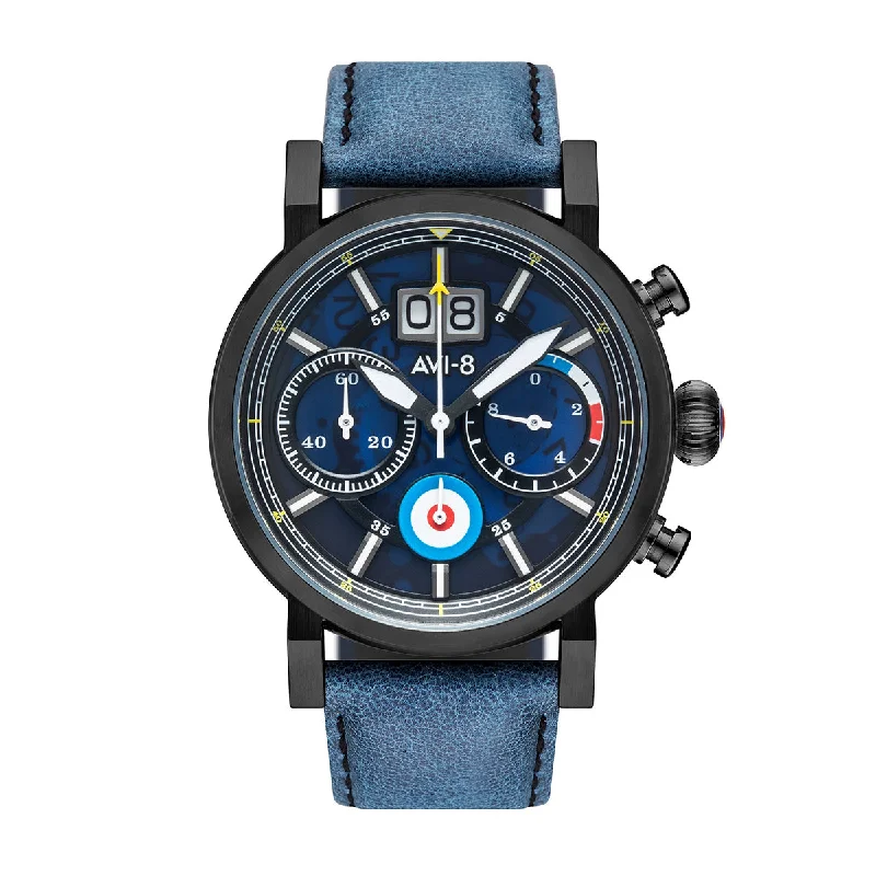 Men's Chronograph Watches with Flyback Function-Hawker Hurricane Chronograph AV-4062-03