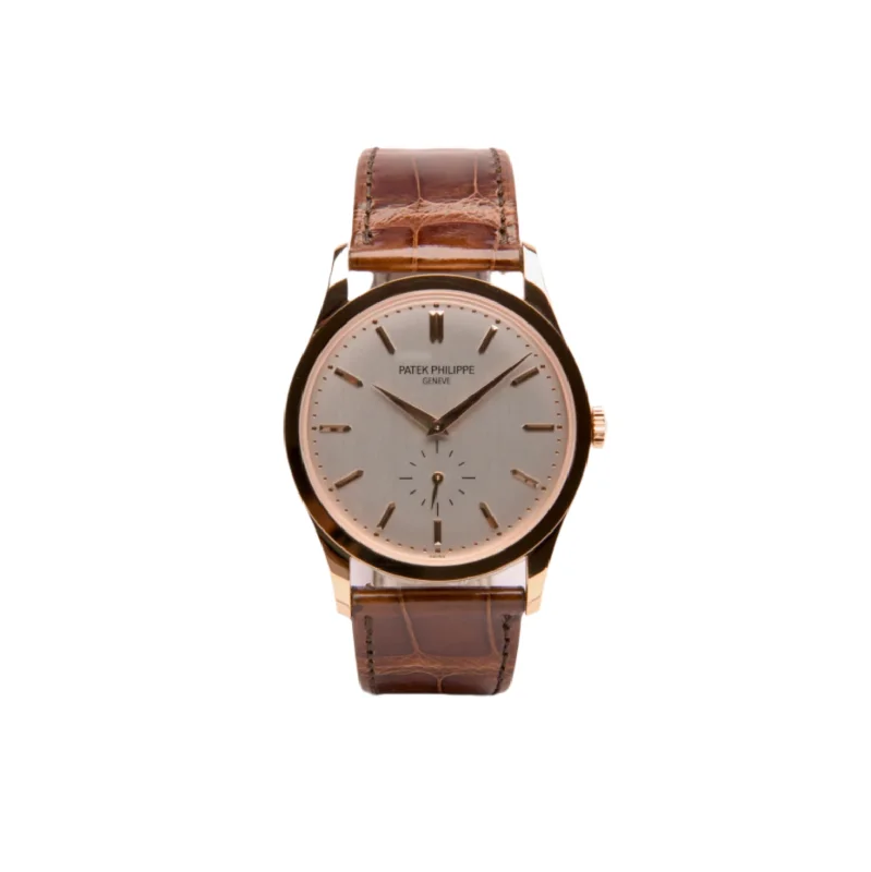 Men's Patek Philippe Watches for Workouts-Discontinued Calatrava 5196R-001 - Rose Gold
