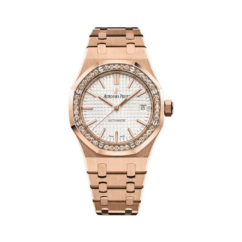 Men's Audemars Piguet Summer Design Watches-Audemars Piguet Royal Oak Selfwinding 15451OR.ZZ.1256OR.01 'Ladies' Rose Gold
