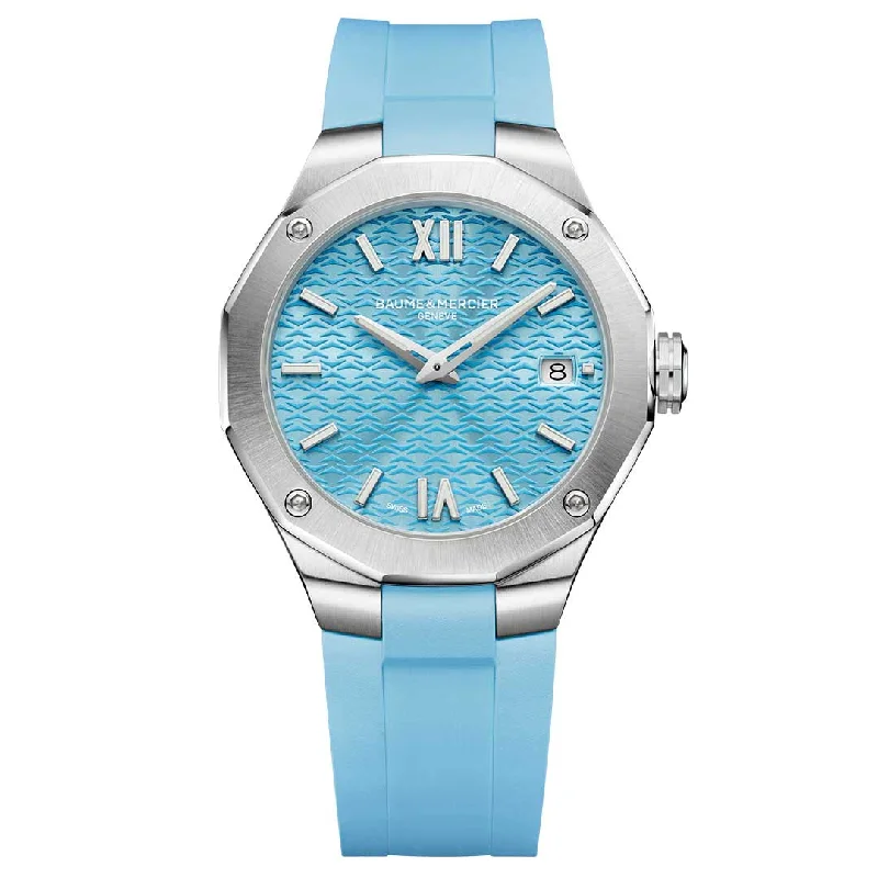 Men's Quartz Watches with Barometer Calibration-BAUME & MERCIER, RIVIERA